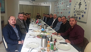 TÜMSİAD Gebze, üyeleriyle buluştu