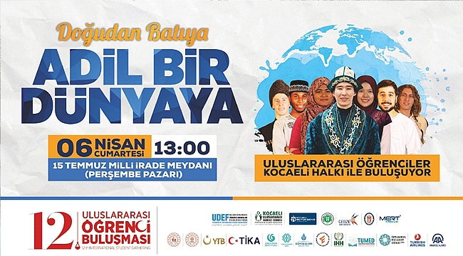 Uluslararası öğrenciler bir araya gelecek