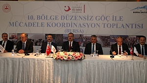 Vali Aksoy, düzensiz göç toplantısına katıldı