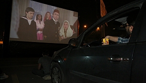 Açık havada sinema keyfi