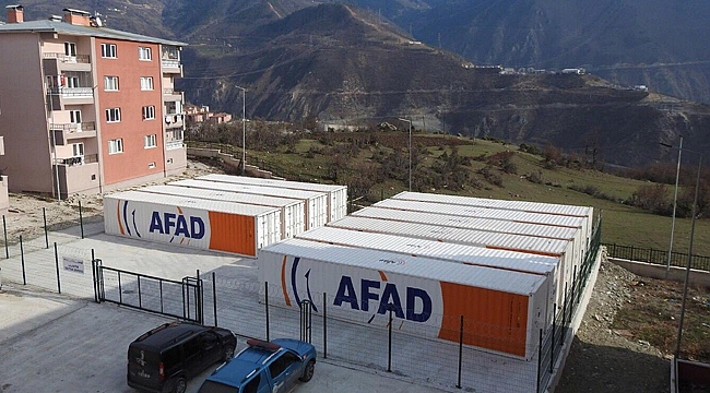 AFAD'dan GTÜ'ye cep depo