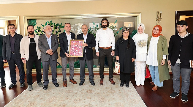 Başkan Büyükgöz’e ziyaret akını sürüyor