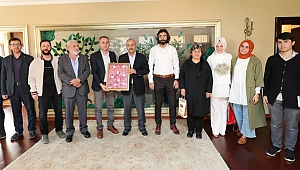 Başkan Büyükgöz’e ziyaret akını sürüyor