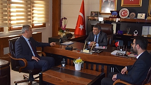 Başkanlardan Şayir'e ziyaret