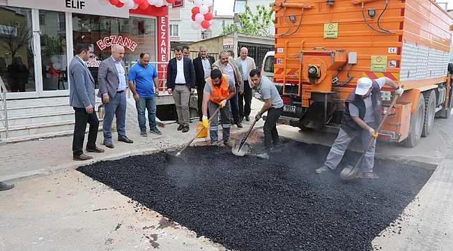 Bıyık, çalışmaları denetledi