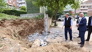 Bıyık, saha çalışmalarını inceliyor