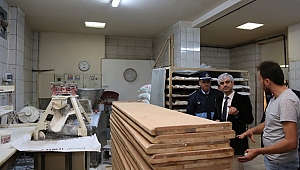 Bünyamin Çiftçi, fırınları denetledi