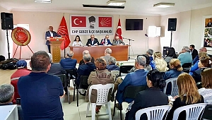 CHP Gebze, danışma toplantısı yaptı