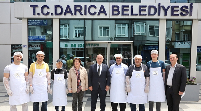 Darıca Belediyesi ihtiyaç sahiplerinin yanında