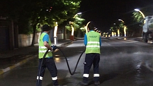 Darıca'nın sokaklarında temizlik çalışması