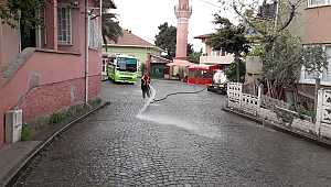 Dilovası'nın caddeleri temizleniyor