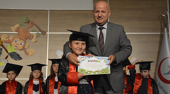 Farabi kreşinde mezuniyet heyecanı