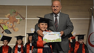 Farabi kreşinde mezuniyet heyecanı