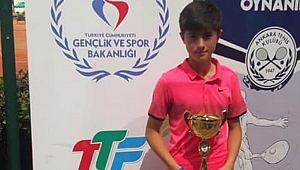 Gebzeli tenisçiden büyük başarı