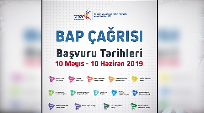 GTÜ'den bilimsel araştırma çağrısı