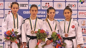 Judocular Romanya’da destan yazdı