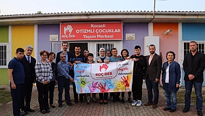 Katırcıoğlu, özel çocukların aileleriyle buluştu