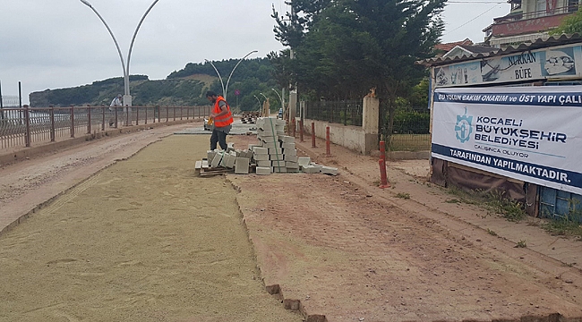 Kocaeli plajlarının yolları yaza hazır