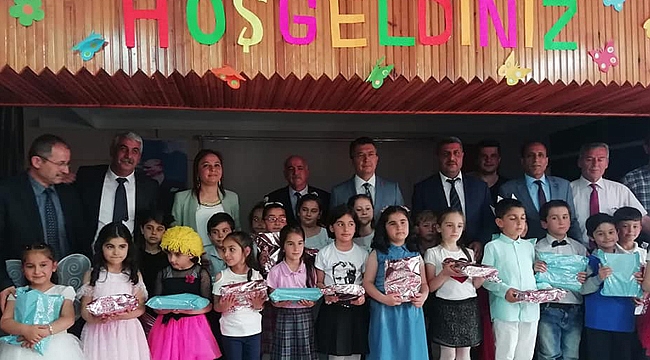 Masal okuma yarışmasında ödüller dağıtıldı
