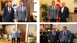 Mehmet Ali Okur'dan ziyaret turu