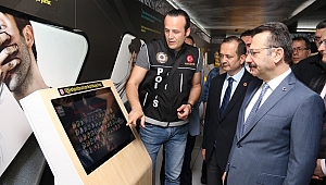 Narkotik Eğitim Tırı’nı ziyaret ettiler