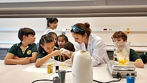 Öğrenciler GTÜ'de sabun yaptı