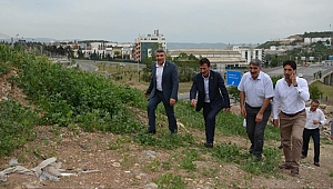 Şayir, çalışmaları yerinde inceledi