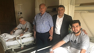 Şayir'den geçmiş olsun ziyaretleri