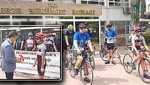 Selanik'ten Gebze'ye bayrak getirdiler