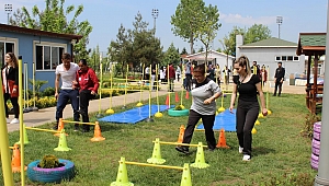 Spor yapıp stres attılar
