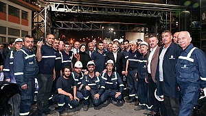 Varank ve Selçuk işçilerle sahur yaptı