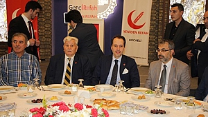 Yeniden Refah, Erbakan’ı ağırladı