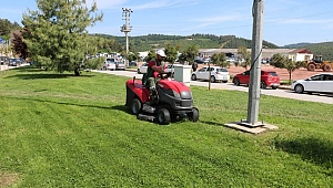 Yeşil alanlara bahar temizliği