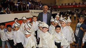 Gebze'de 450 çocuk, delikanlı oldu