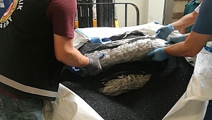 735 kilogram esrar yakalandı