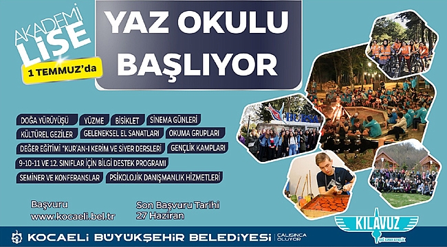 Akademi Lise yaz sezonu başlıyor