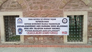 Belediye ve emniyet bayrama hazır!