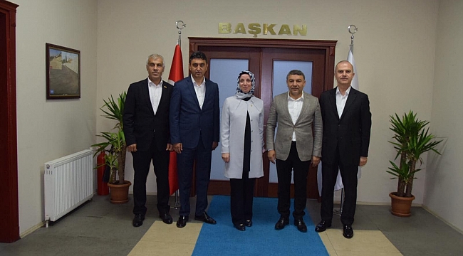 Benli, Hamza Şayir’i ziyaret etti
