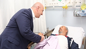 Bıyık, hastalara 'geçmiş olsun' dedi