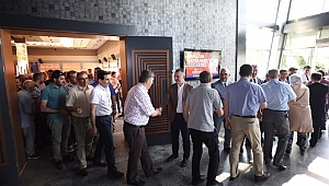 Büyükakın, Büyükşehir personeliyle bayramlaştı