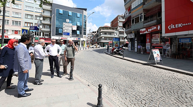 Büyükakın, esnafın isteğini yerine getirdi