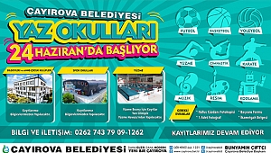 Çayırova'da yaz okulları kayıtları devam ediyor