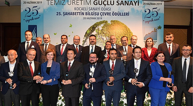 Çevreci firmalar ödüllerine kavuştu
