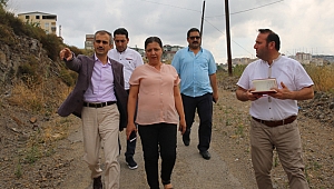 Çiftçi, muhtarlarla Emek ve İnönü'yü gezdi