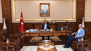 Çiftçi, Vali Aksoy’u ziyaret etti