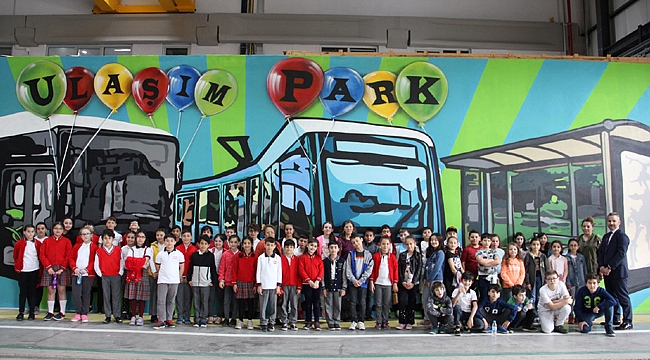 Çocuklar UlaşımPark'la eğlenirken öğreniyor