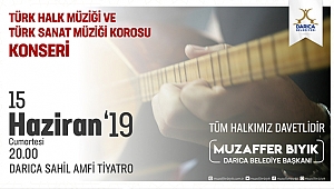 Darıca Belediyesi, konsere davet etti