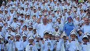 Darıca'da 600 çocuk erkekliğe ilk adımı attı