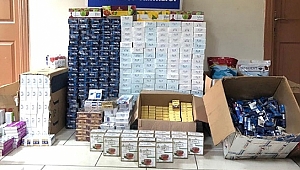 Darıca'da depoya kaçak sigara baskını
