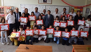 Dilovası'nda karne heyecanı yaşandı